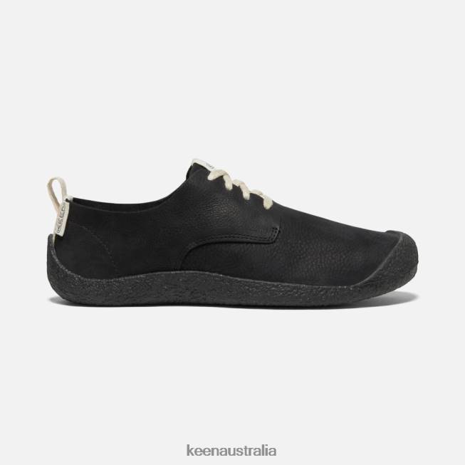 H68B210 Black Keen Mosey Leather Derby