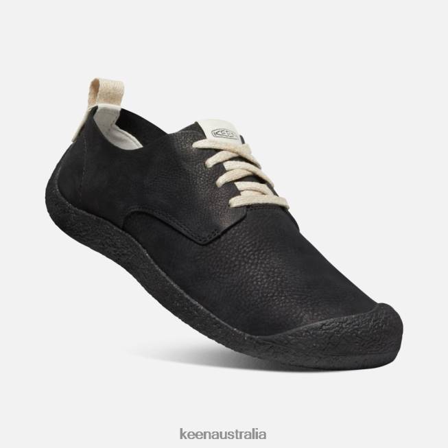 H68B210 Black Keen Mosey Leather Derby