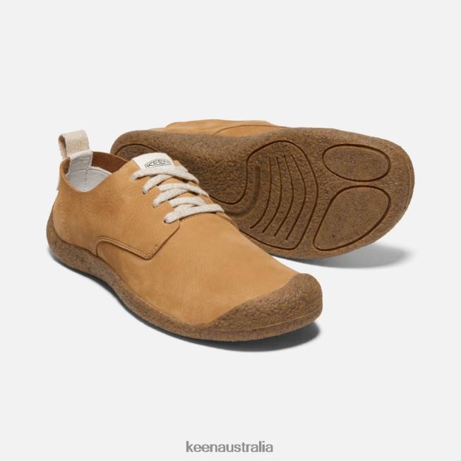 H68B211 Apple Cinnamon-Birch Keen Mosey New Leather Derby
