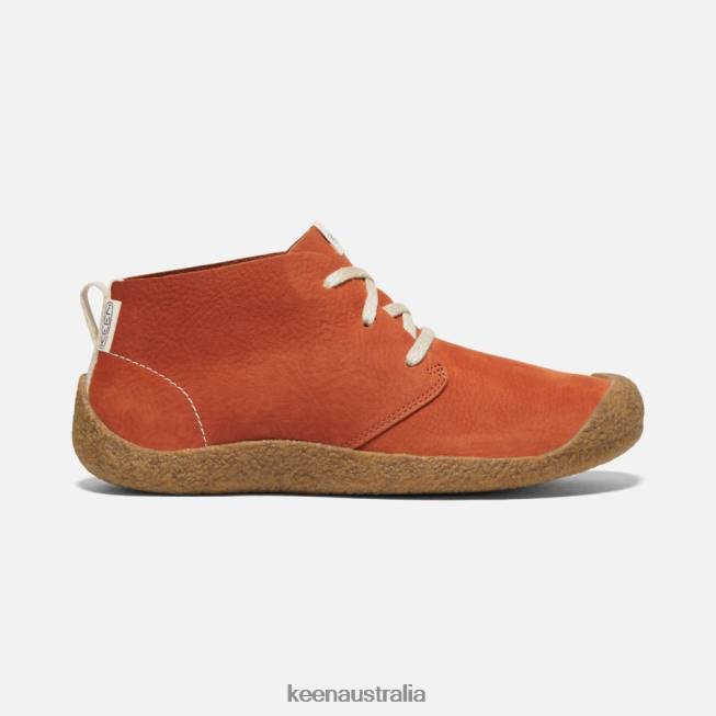 H68B209 Potters Clay-Birch Keen Mosey Leather Chukka