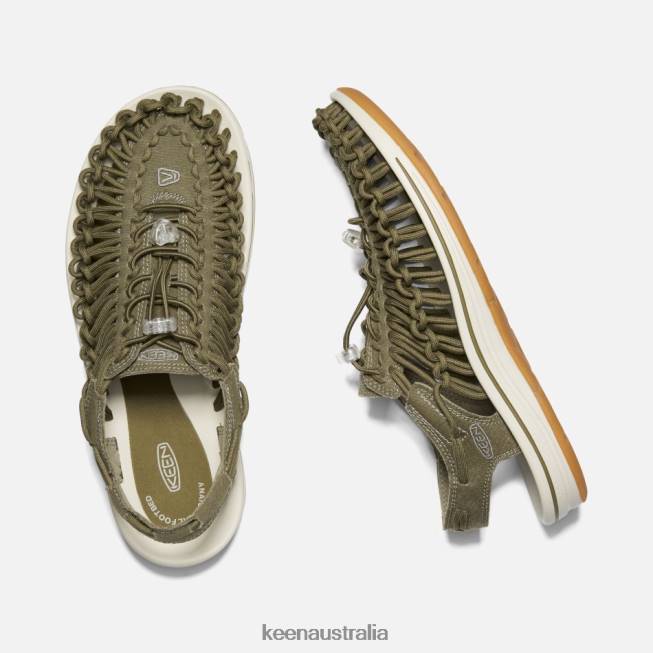 H68B239 Military Olive-Timberwolf Keen UNEEK Canvas