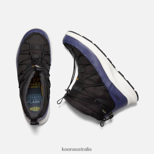 H68B242 Black-Blue Depths Keen UNEEK SNK Waterproof Chukka