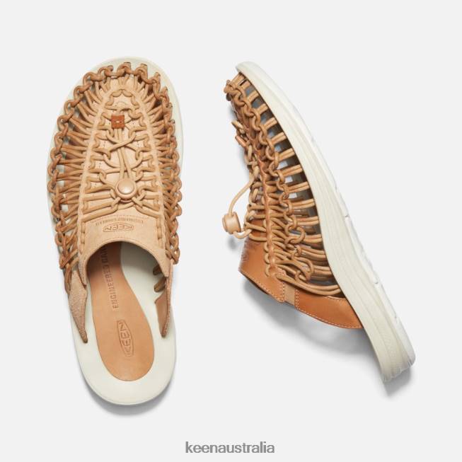 H68B246 Cookie Dough Keen UNEEK Premium Leather Slide