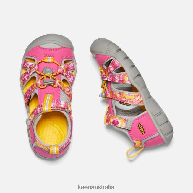 H68B583 Multi-KEEN Yellow Keen Multi-Yellow Little ' Seacamp II CNX