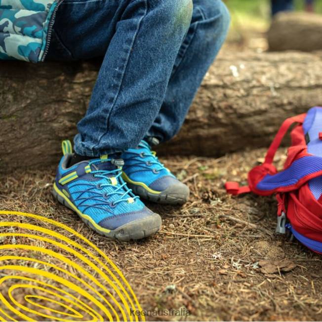 H68B590 Brilliant Blue-Blue Depths Keen Big ' Chandler CNX