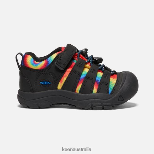 H68B592 Black-Original Tie Dye Keen Little ' Newport Shoe