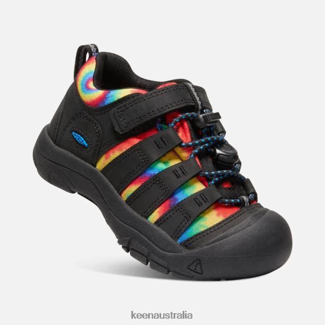 H68B592 Black-Original Tie Dye Keen Little ' Newport Shoe