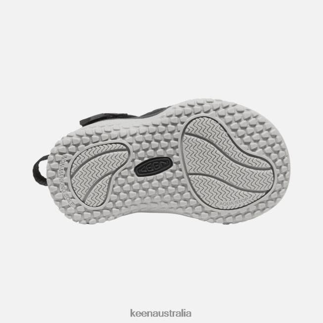 H68B597 Black-Drizzle Keen Toddlers' Stingray Sandal