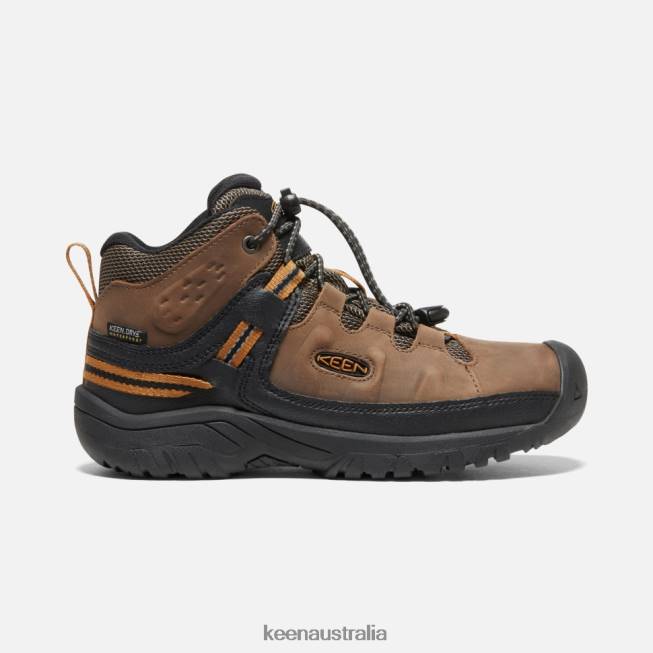 H68B523 Dark Earth-Golden Brown Keen Big ' Targhee Waterproof Boot