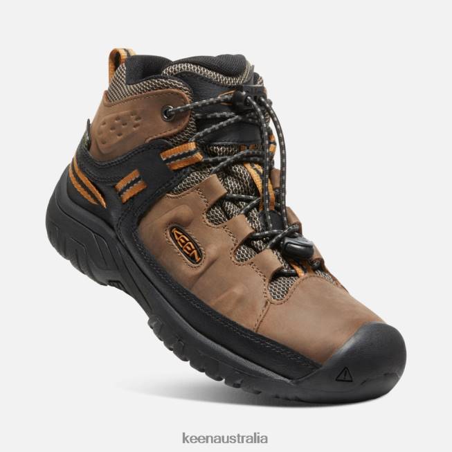 H68B523 Dark Earth-Golden Brown Keen Big ' Targhee Waterproof Boot