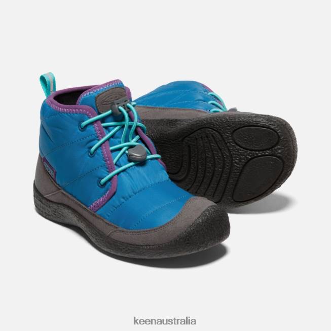 H68B538 Mykonos Blue-Atlantis Keen Big ' Howser II Waterproof Chukka