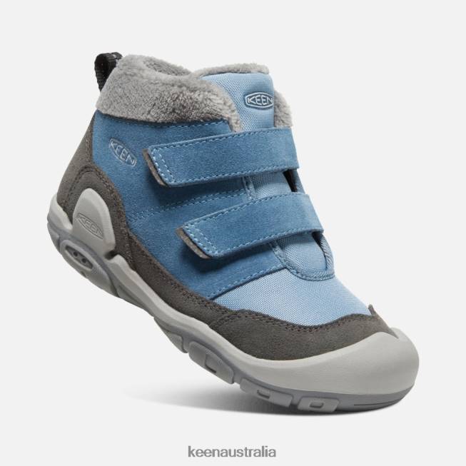 H68B554 Magnet-Blue Shadow Keen Big ' Knotch Double Strap Chukka