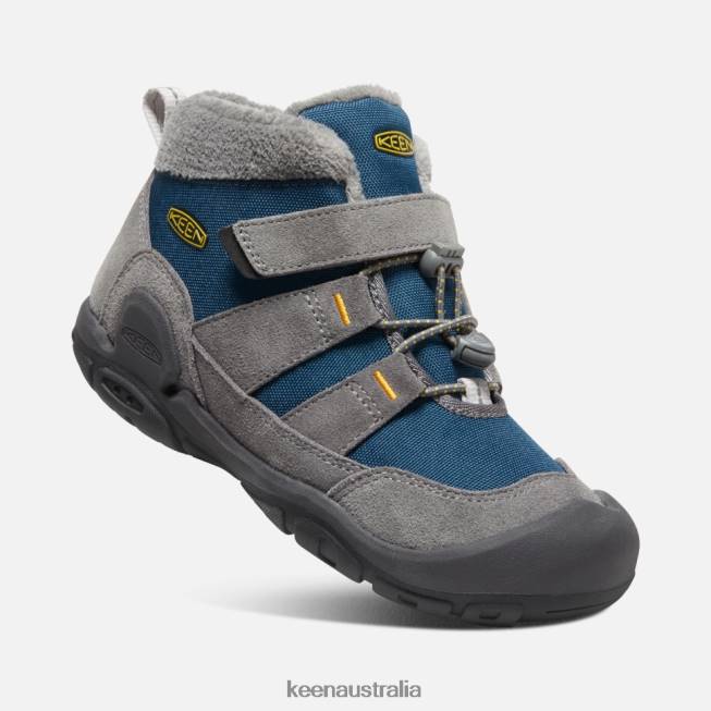 H68B558 Steel Grey-Blue Wing Teal Keen Big ' Knotch Chukka