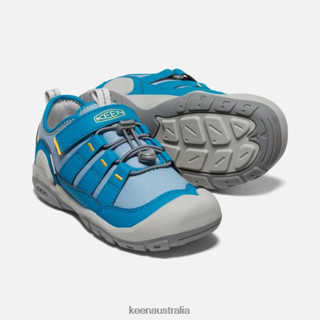 H68B566 Blue Shadow-Mykonos Blue Keen Big ' Knotch Hollow Sneaker