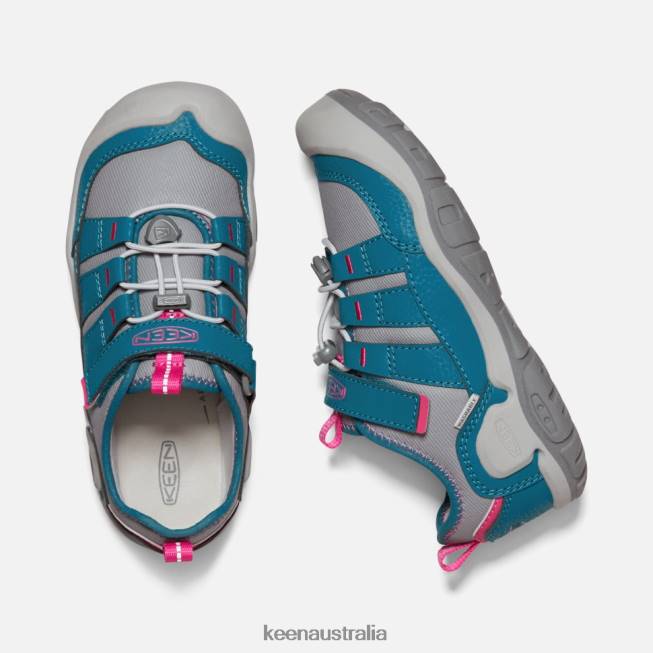 H68B576 Legion Blue-Steel Grey Keen Big ' Knotch Hollow Sneaker