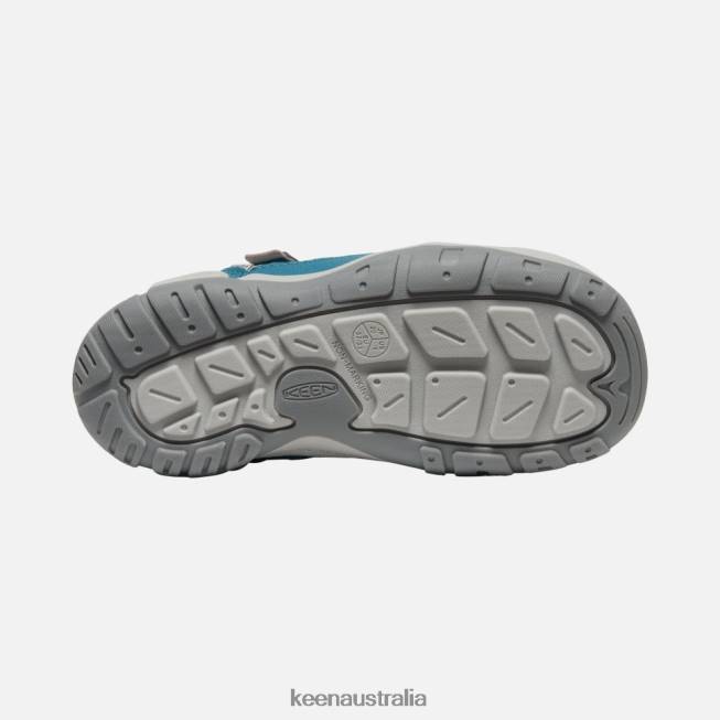 H68B576 Legion Blue-Steel Grey Keen Big ' Knotch Hollow Sneaker