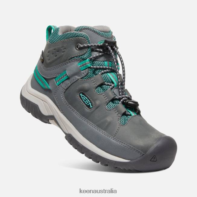 H68B606 Steel Grey-Porcelain Keen Big ' Targhee Waterproof Boot