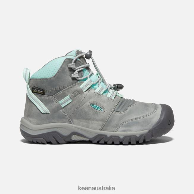 H68B608 Grey-Blue Tint Keen Big ' Ridge Flex Waterproof Boot