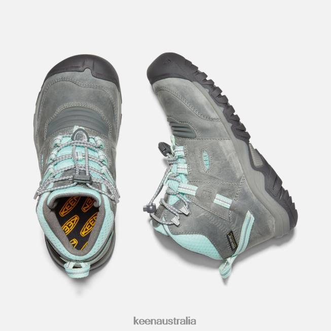 H68B608 Grey-Blue Tint Keen Big ' Ridge Flex Waterproof Boot