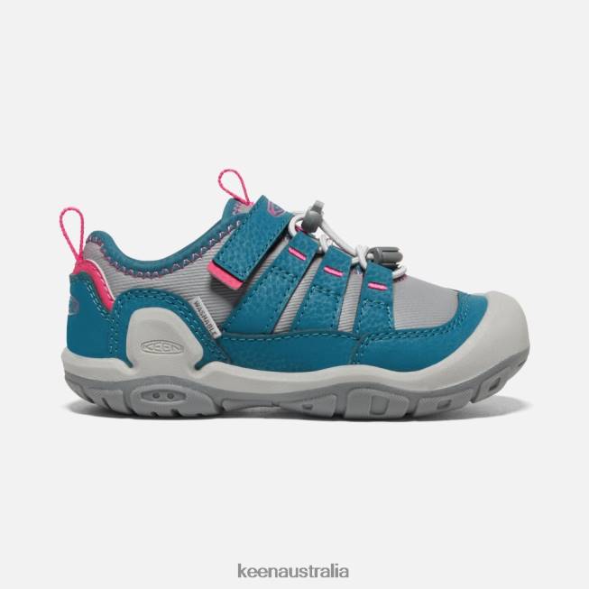 H68B552 Legion Blue-Steel Grey Keen Little ' Knotch Hollow Sneaker