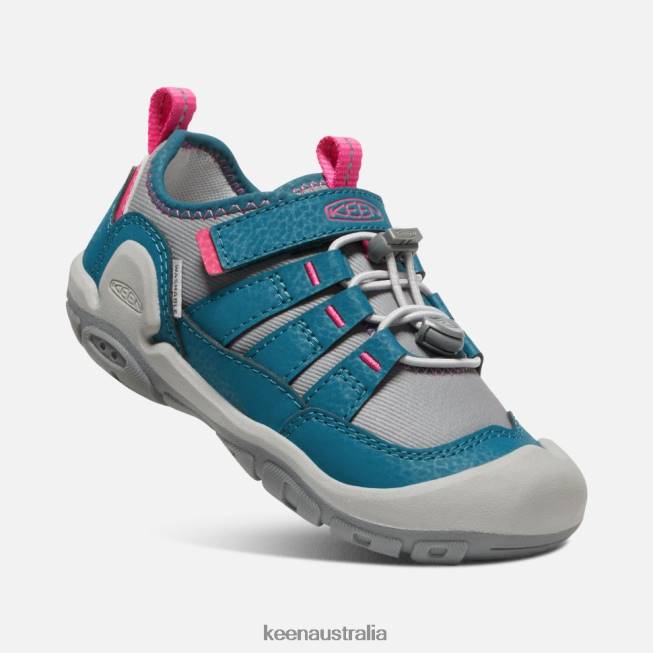 H68B552 Legion Blue-Steel Grey Keen Little ' Knotch Hollow Sneaker