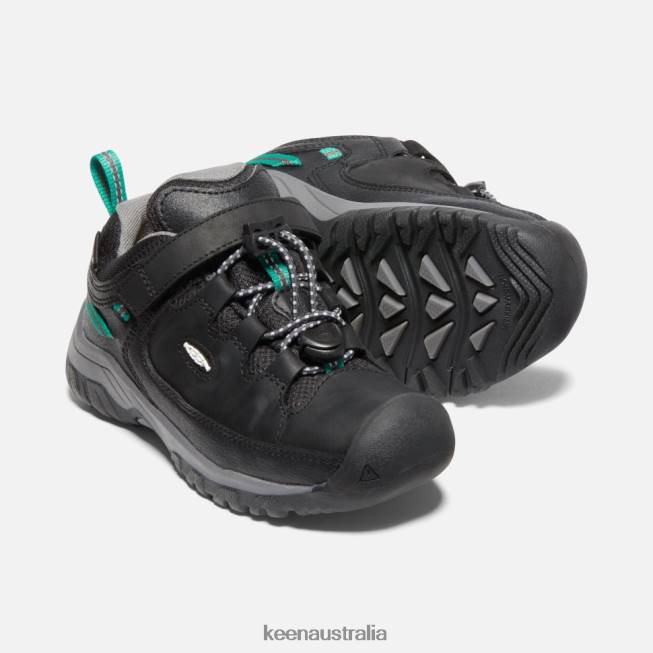 H68B532 Black-Star White Keen Little ' Targhee Waterproof Shoe