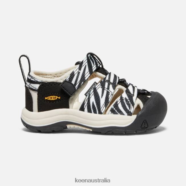 H68B563 Atms Zebra Star Keen Toddlers' Newport H2