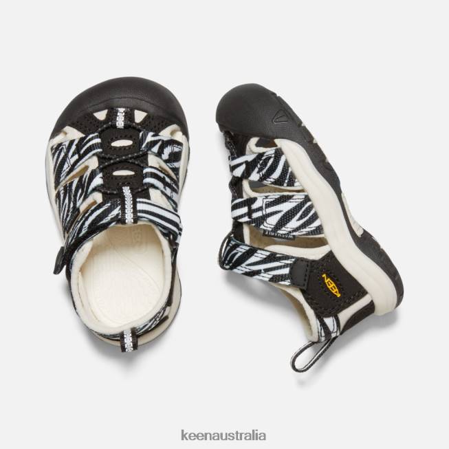 H68B563 Atms Zebra Star Keen Toddlers' Newport H2