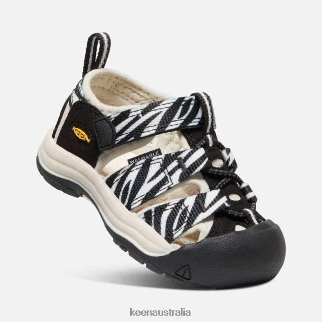 H68B563 Atms Zebra Star Keen Toddlers' Newport H2