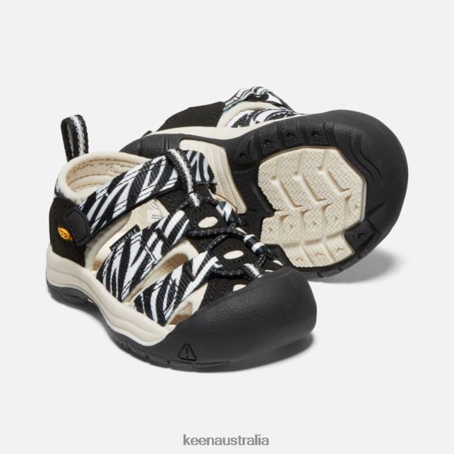 H68B563 Atms Zebra Star Keen Toddlers' Newport H2