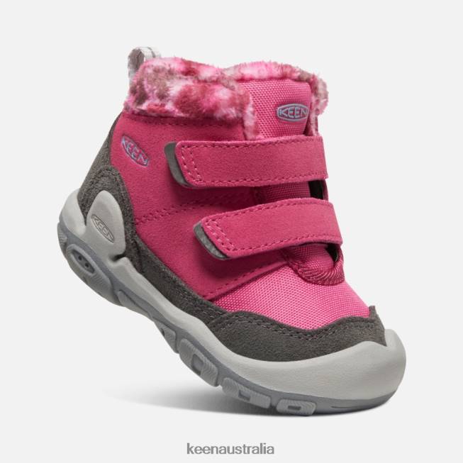 H68B564 Fruit Dove-Black Keen Toddlers' Knotch Double Strap Chukka