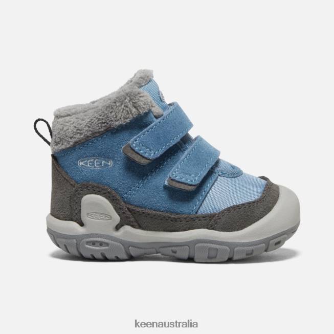 H68B572 Magnet-Blue Shadow Keen Toddlers' Knotch Double Strap Chukka