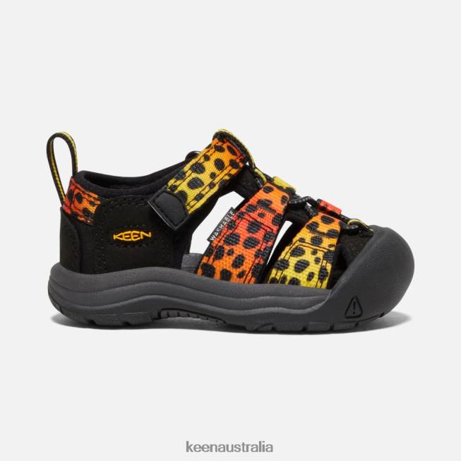 H68B581 Cheetah Rainbow Keen Toddlers' Newport H2
