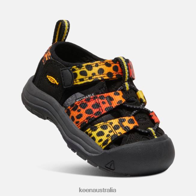 H68B581 Cheetah Rainbow Keen Toddlers' Newport H2