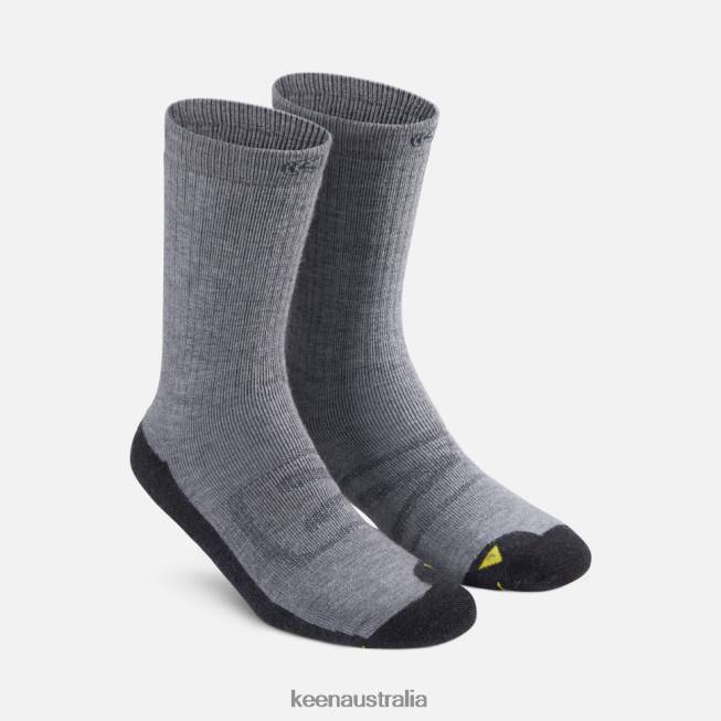 H68B448 GREY Keen North Country Medium Crew