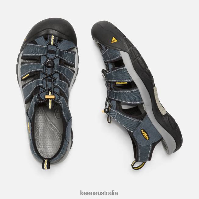 H68B494 NAVY-MEDIUM GRAY Keen Newport H2