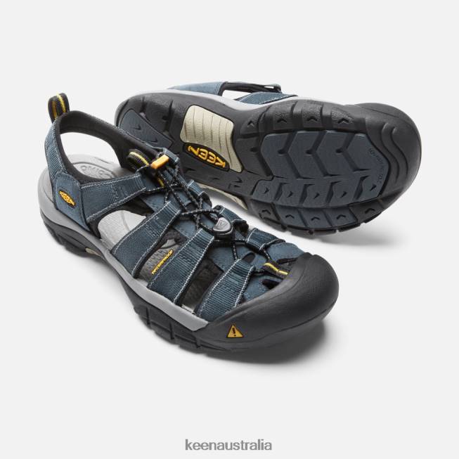 H68B494 NAVY-MEDIUM GRAY Keen Newport H2
