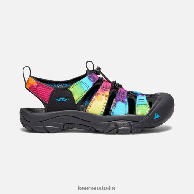 H68B496 Original Tie Dye Keen Newport Retro