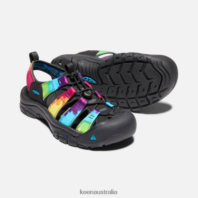 H68B496 Original Tie Dye Keen Newport Retro