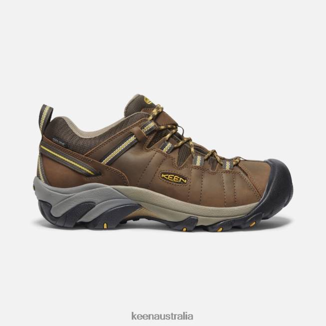 H68B497 Cascade Brown-Golden Yellow Keen Targhee II Waterproof