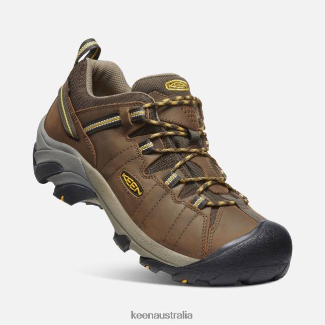H68B497 Cascade Brown-Golden Yellow Keen Targhee II Waterproof