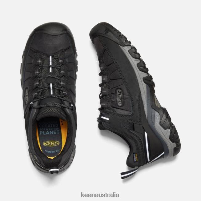 H68B503 Black-Steel Grey Keen Targhee EXP Waterproof