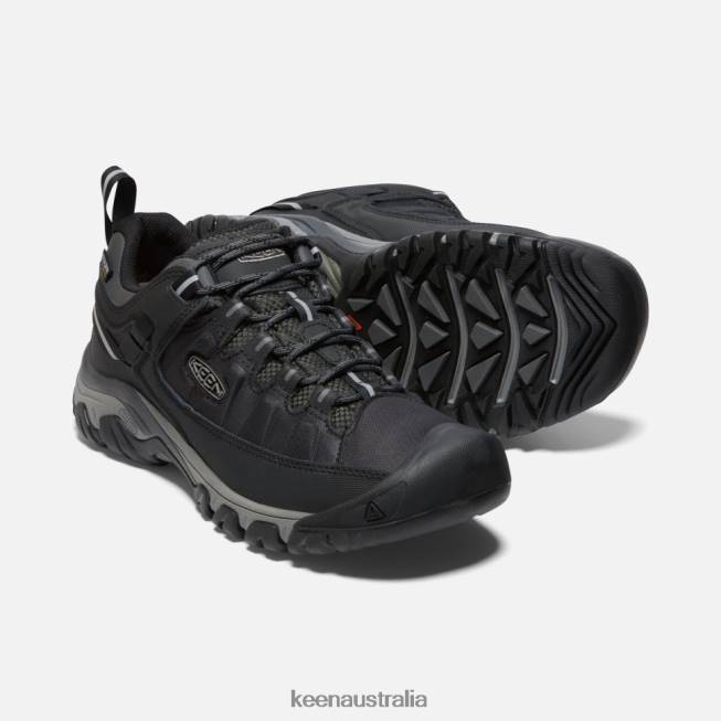 H68B503 Black-Steel Grey Keen Targhee EXP Waterproof