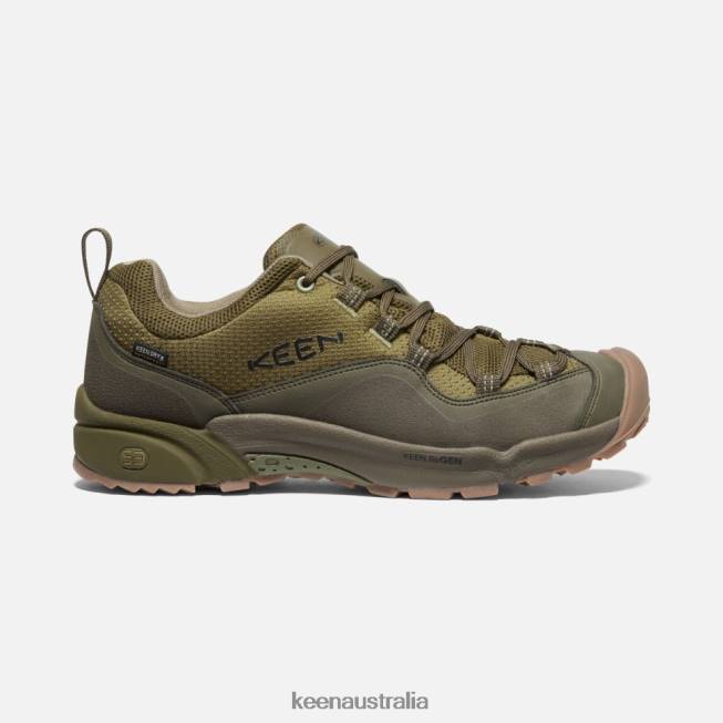 H68B508 Olive Drab-Dark Olive Keen Wasatch Crest Waterproof