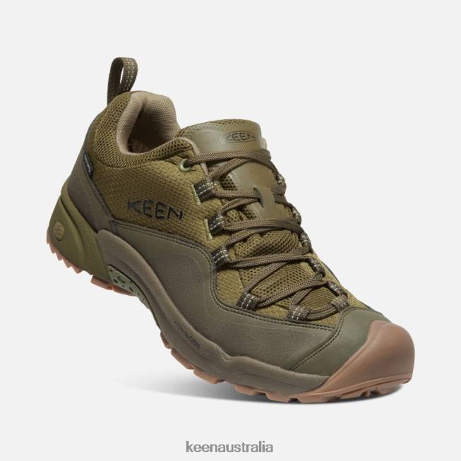 H68B508 Olive Drab-Dark Olive Keen Wasatch Crest Waterproof