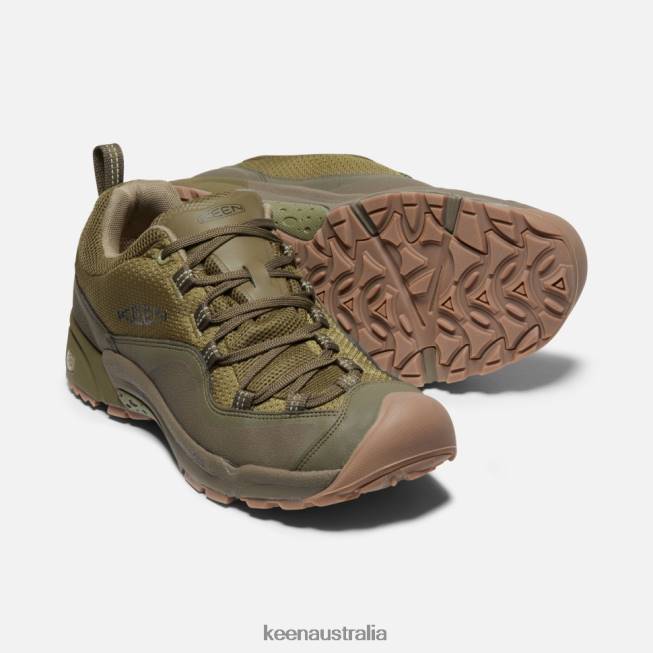 H68B508 Olive Drab-Dark Olive Keen Wasatch Crest Waterproof