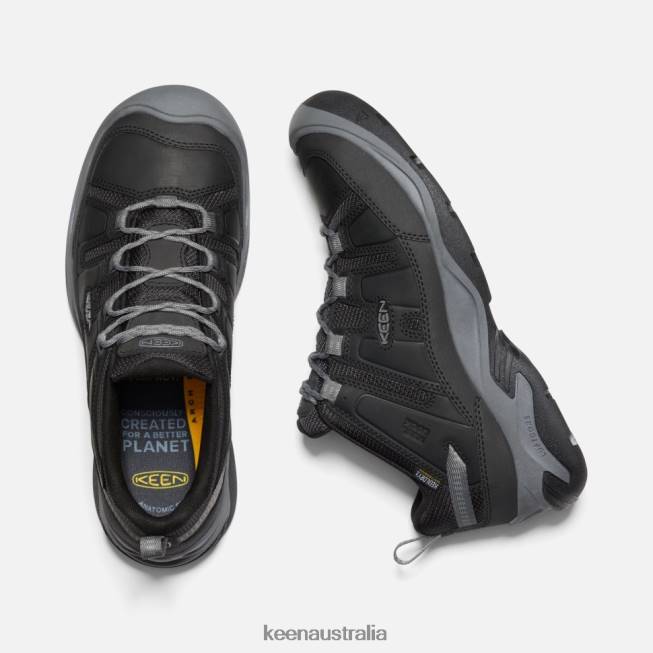 H68B471 Black-Steel Grey Keen Circadia Waterproof Shoe