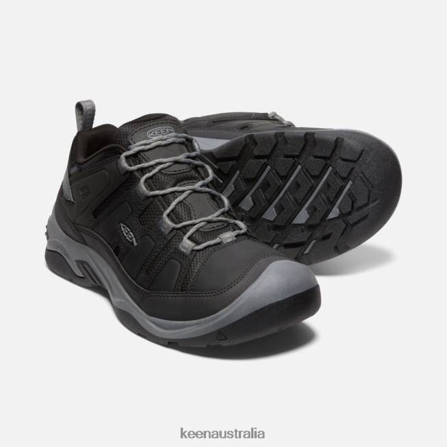 H68B471 Black-Steel Grey Keen Circadia Waterproof Shoe