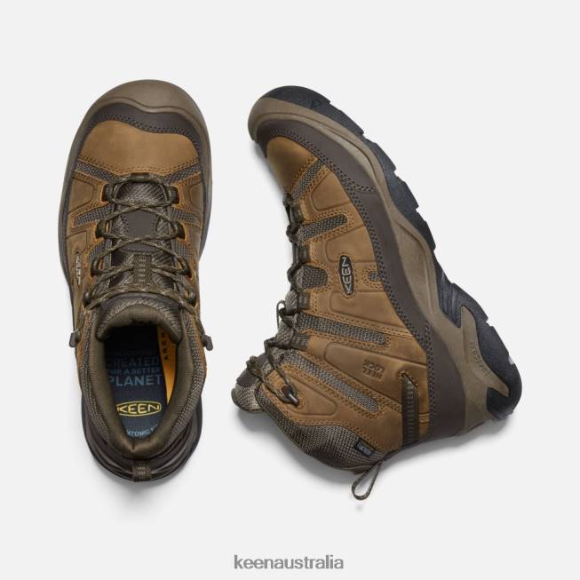 H68B473 Bison-Brindle Keen Circadia Waterproof Boot