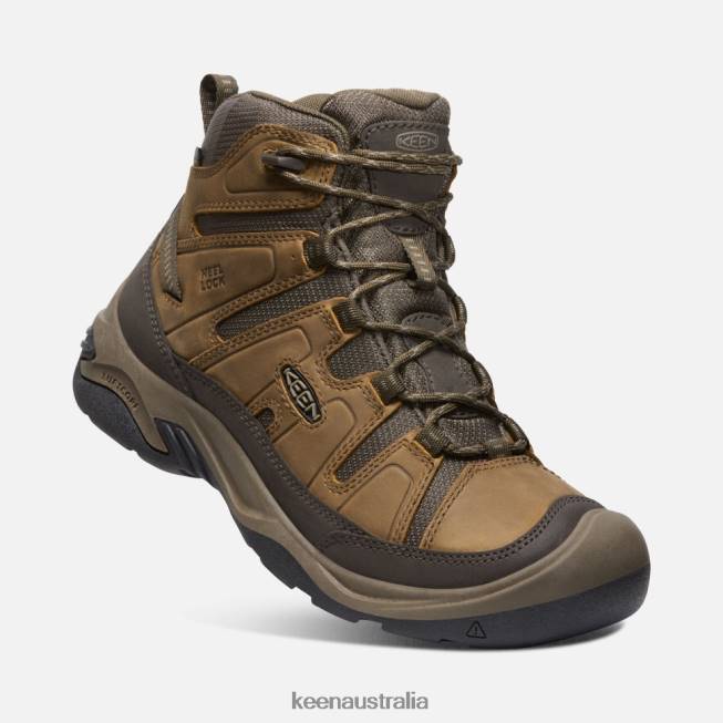 H68B473 Bison-Brindle Keen Circadia Waterproof Boot